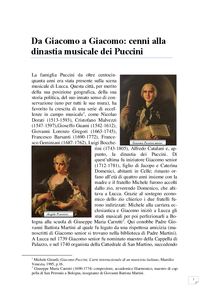 Anteprima della tesi: Celle - Milano prima tappa Le Villi. Giacomo Puccini e la sua prima opera, Pagina 4