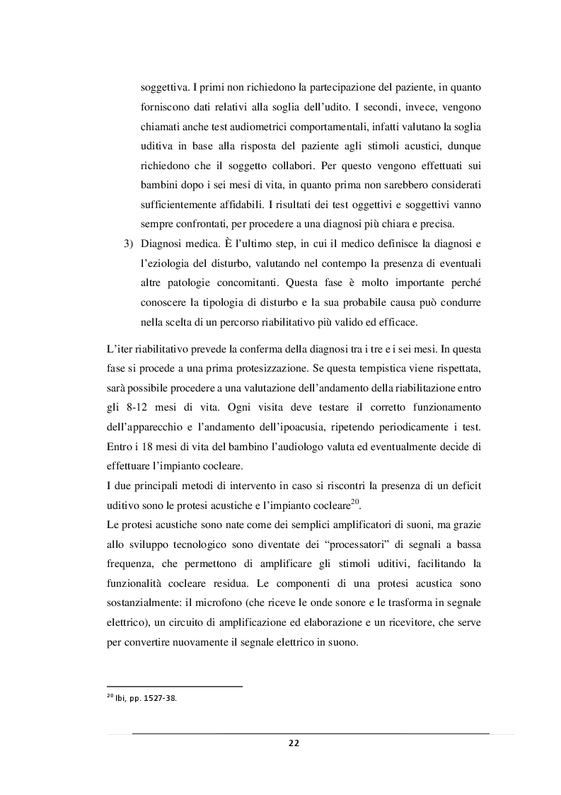 Anteprima della tesi: L'inclusione della persona con disabilità uditiva, Pagina 3