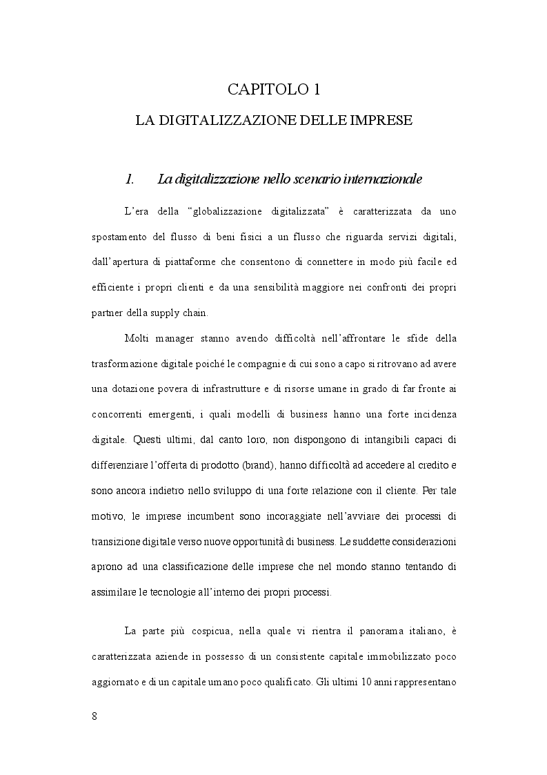 Anteprima della tesi: Impresa reale e impresa virtuale: nuove traiettorie evolutive, Pagina 6