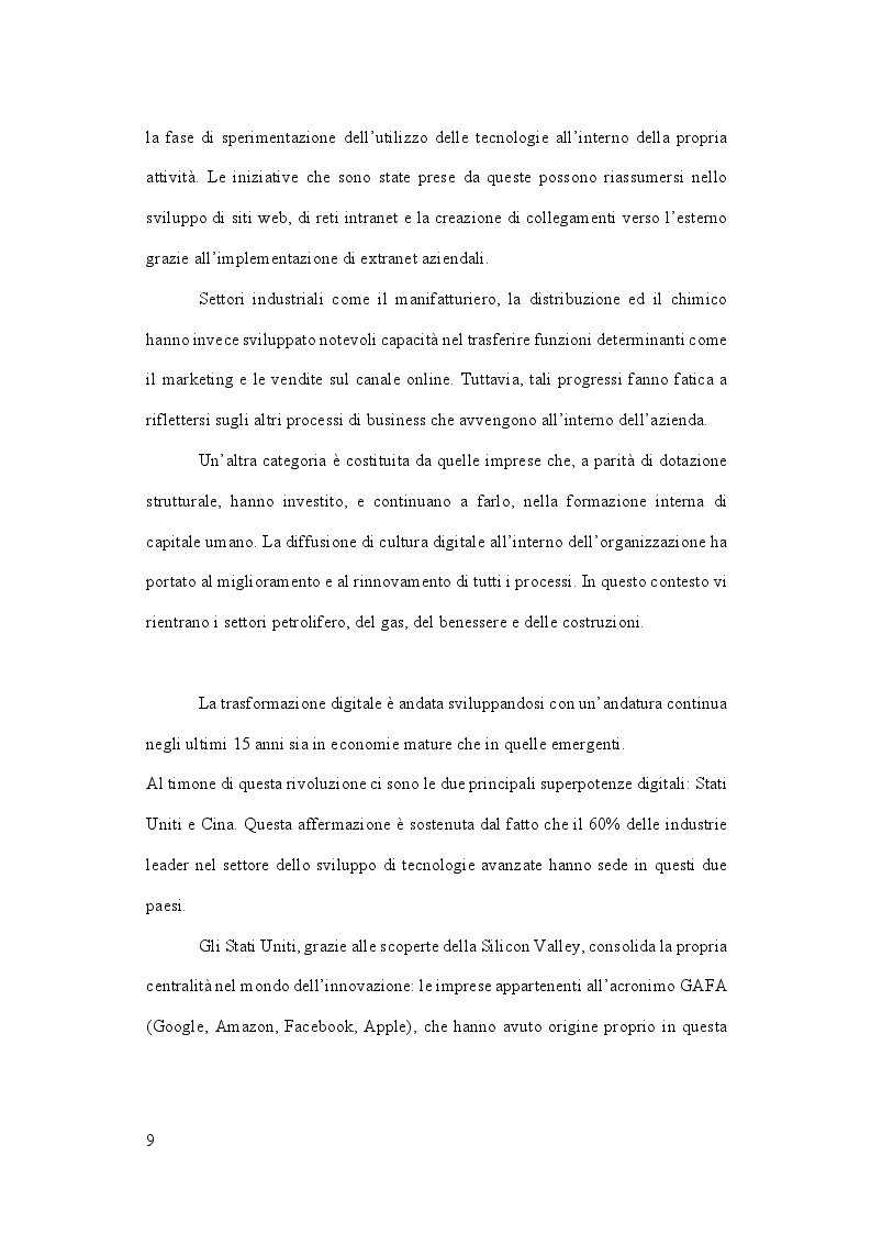 Anteprima della tesi: Impresa reale e impresa virtuale: nuove traiettorie evolutive, Pagina 7