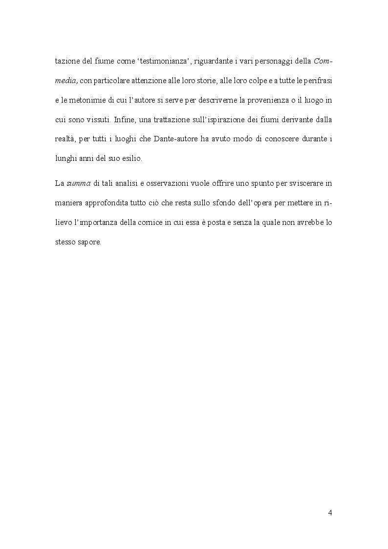 Anteprima della tesi: Aspetti e problemi dell'idrografia dantesca, Pagina 4