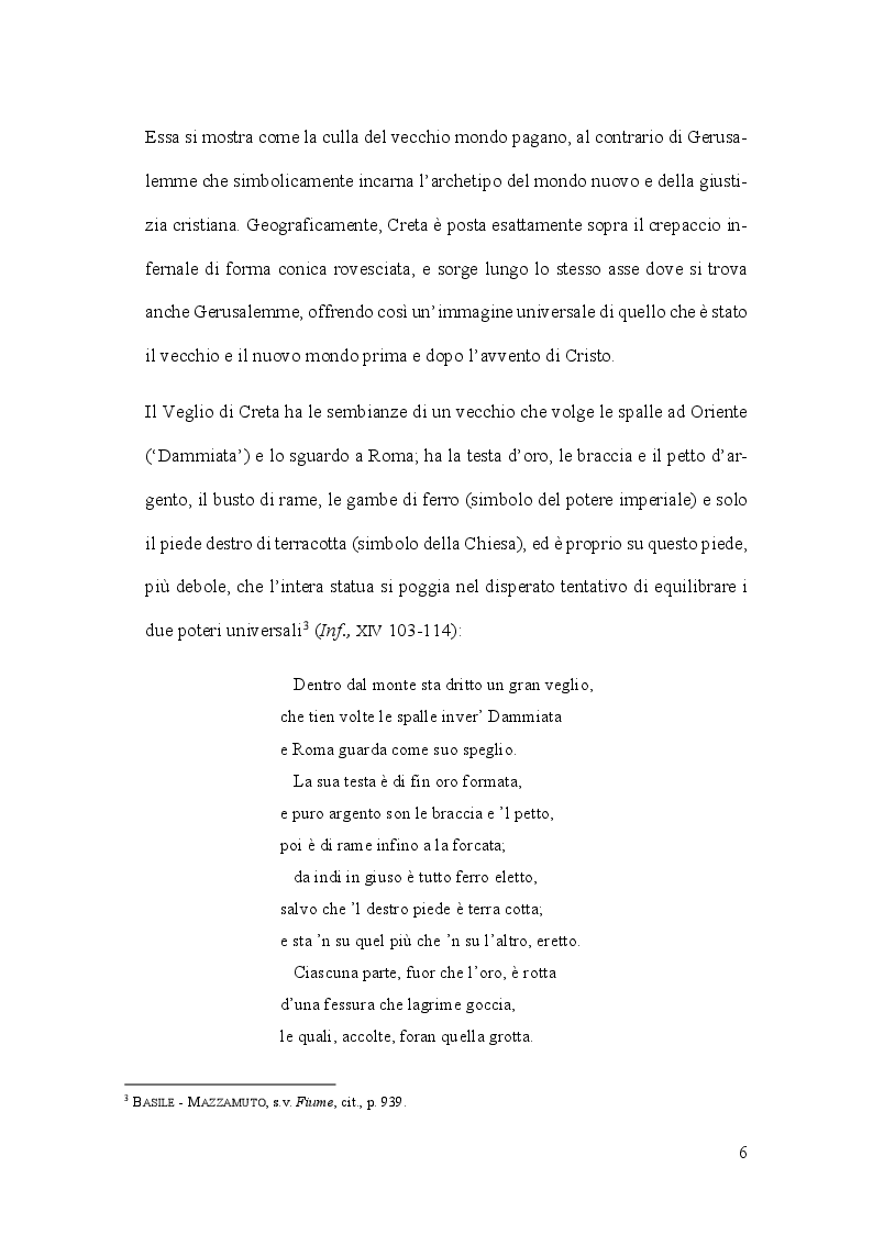 Anteprima della tesi: Aspetti e problemi dell'idrografia dantesca, Pagina 6