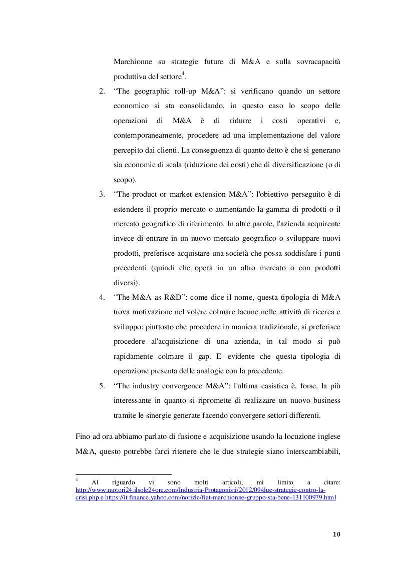 Estratto dalla tesi: Fusioni e Acquisizioni come strategia di crescita per le imprese: il caso Aon S.p.A.