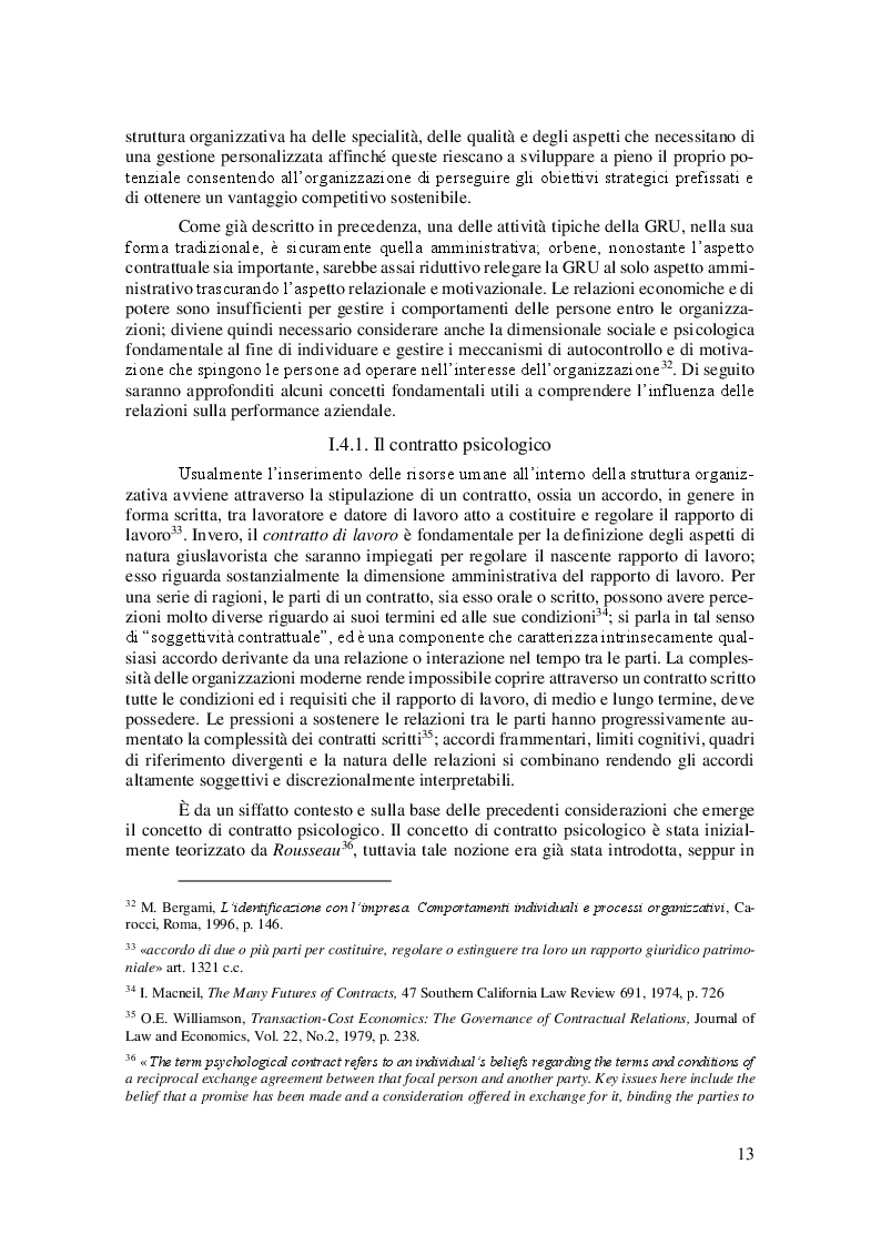 Estratto dalla tesi: La Linea Sottile tra Flessibilità e Precariato: gli effetti del lavoro flessibile sulle risorse umane