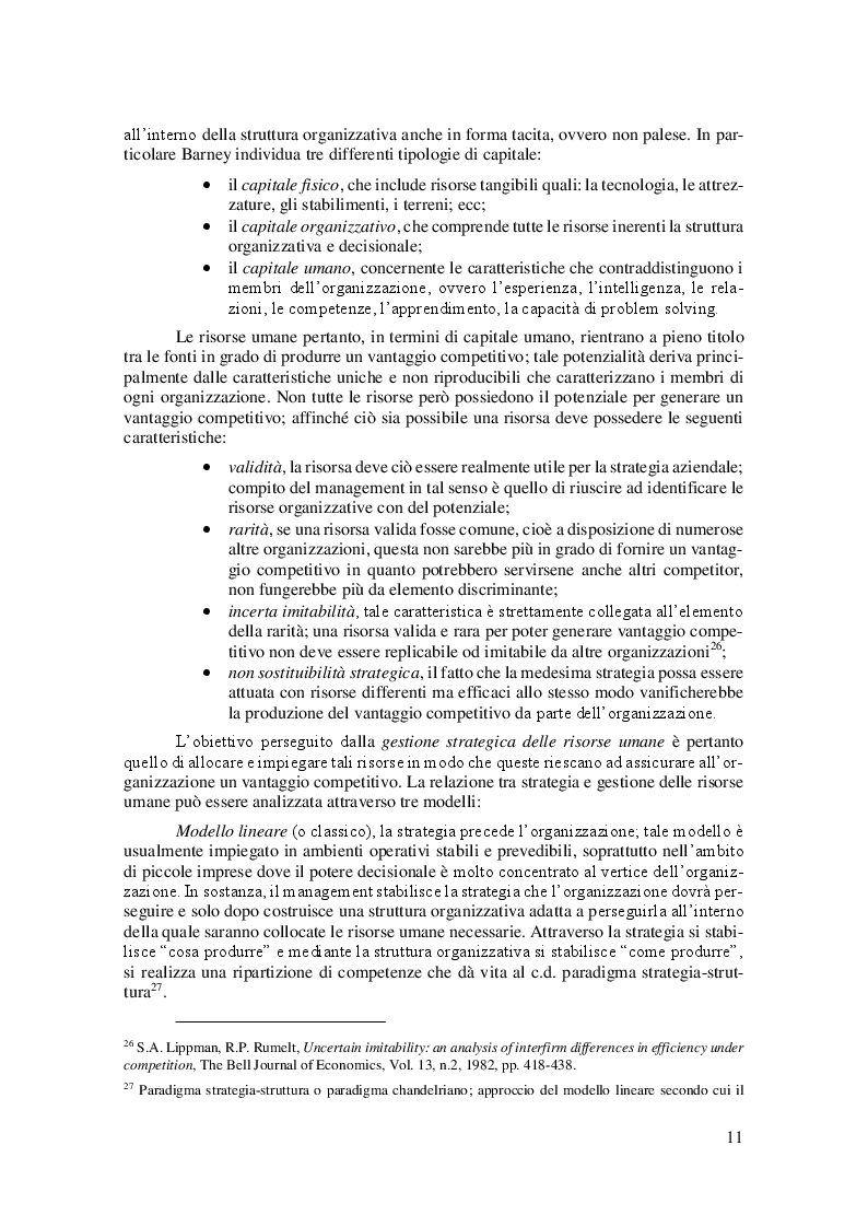 Anteprima della tesi: La Linea Sottile tra Flessibilità e Precariato: gli effetti del lavoro flessibile sulle risorse umane, Pagina 8
