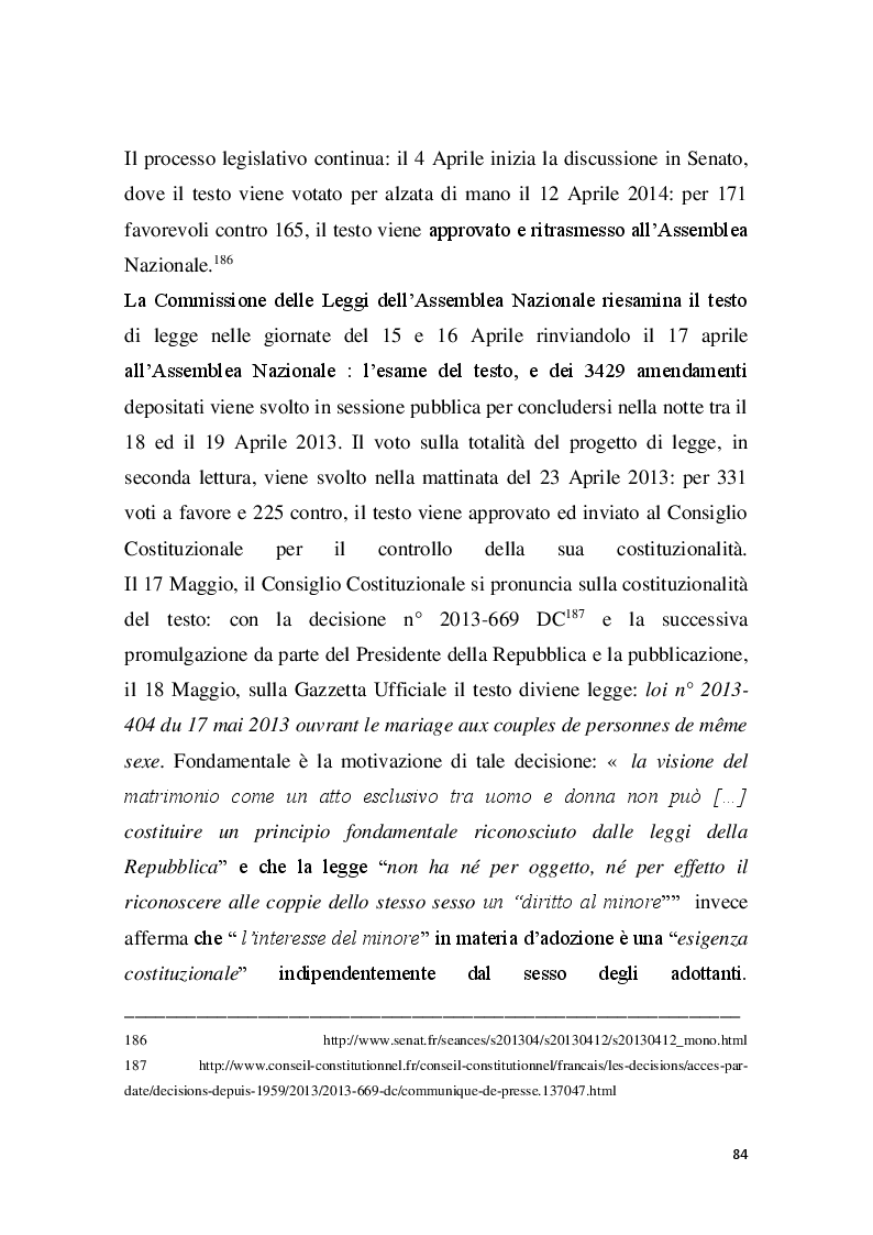 Anteprima della tesi: Familles pour tous? Famiglie omogenitoriali e società dopo l'introduzione della 404/13: testimonianze dalla regione Provence Alpes - Cote d'Azur, Pagina 12