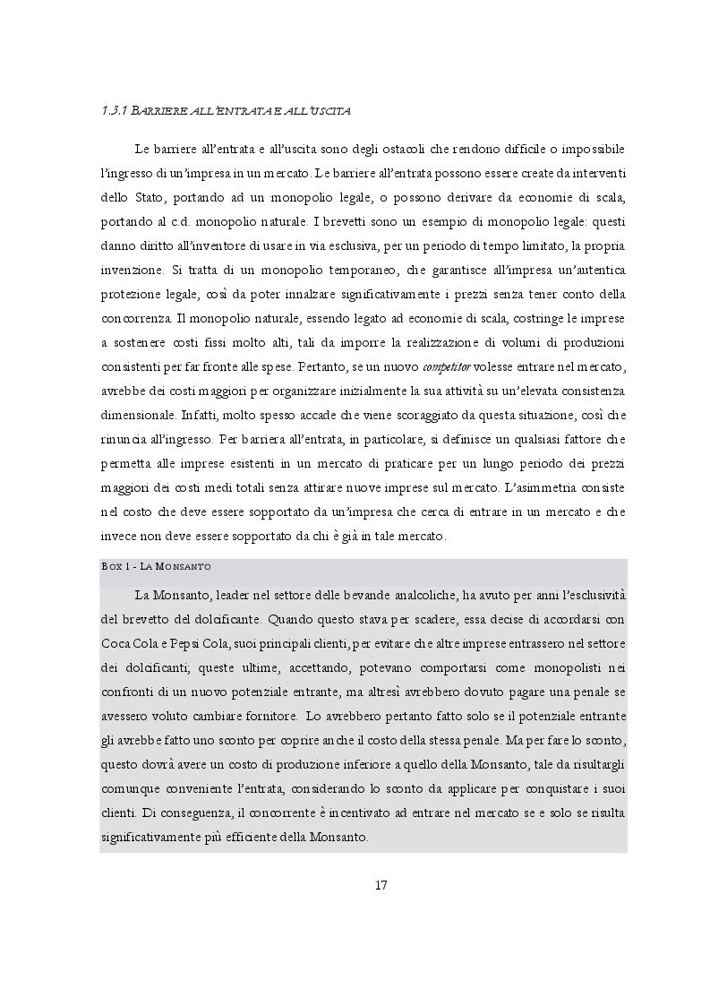 Anteprima della tesi: Potere di mercato e Abusi di posizione dominante: l'occhio vigile dell'Antitrust, Pagina 8