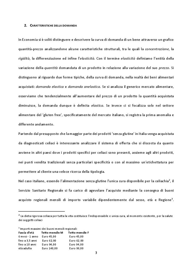 Anteprima della tesi: Il mercato del gluten free in Italia: un'opportunità di business per le imprese?, Pagina 4