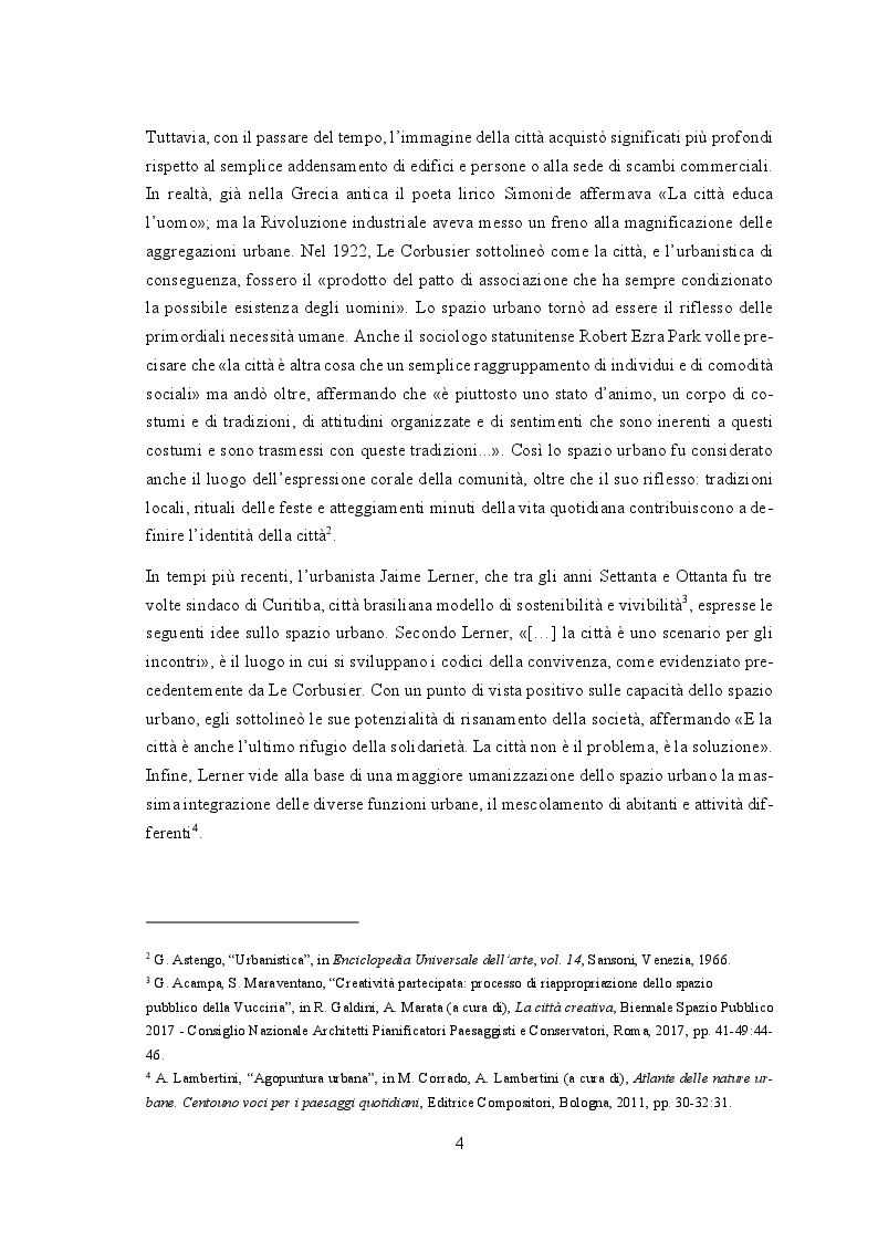 Anteprima della tesi: Gli attivatori urbani del benessere catanese, Pagina 5