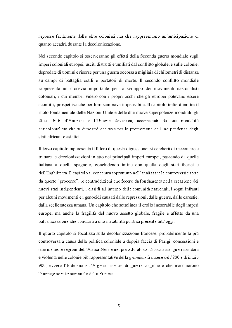 Anteprima della tesi: La decolonizzazione globale, Pagina 3