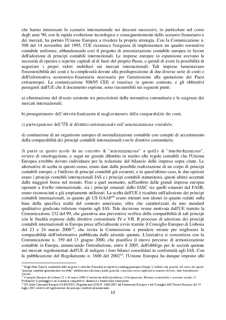 Anteprima della tesi: L'impairment test dei diritti pluriennali alle prestazioni sportive dei calciatori nei principali club europei quotati in borsa, Pagina 5