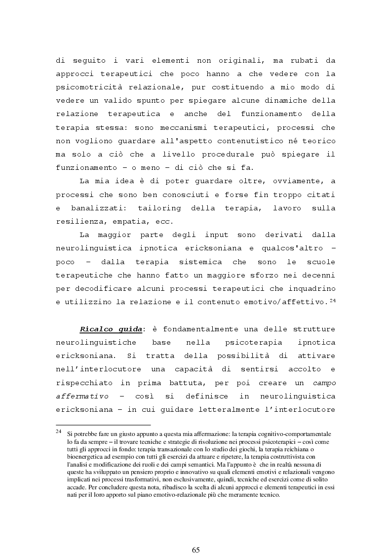 Anteprima della tesi: La psicomotricità relazionale e le sue applicazioni in ambito terapeutico, Pagina 7