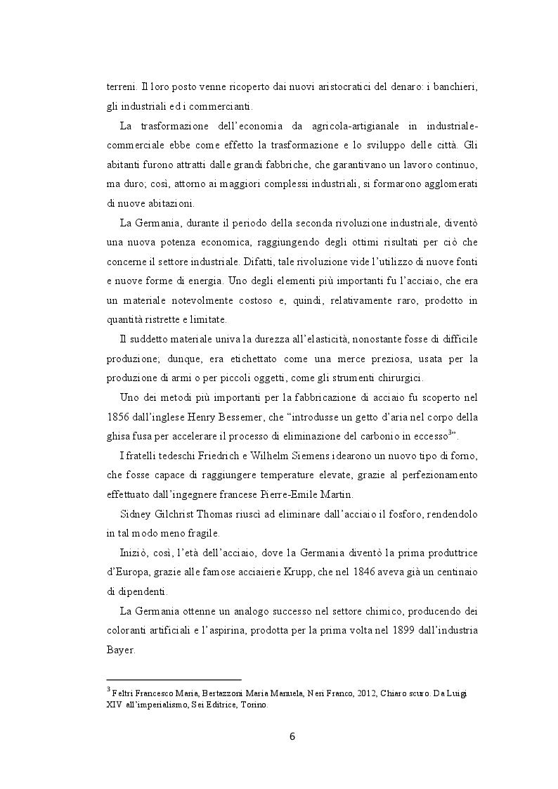 Anteprima della tesi: La seconda rivoluzione industriale e commerciale: l’avvento e la trasformazione dei grandi magazzini, Pagina 4