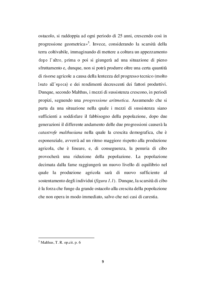 Anteprima della tesi: Demografia e crescita economica. Evidenze empiriche e politiche pubbliche in Nigeria, Pagina 7