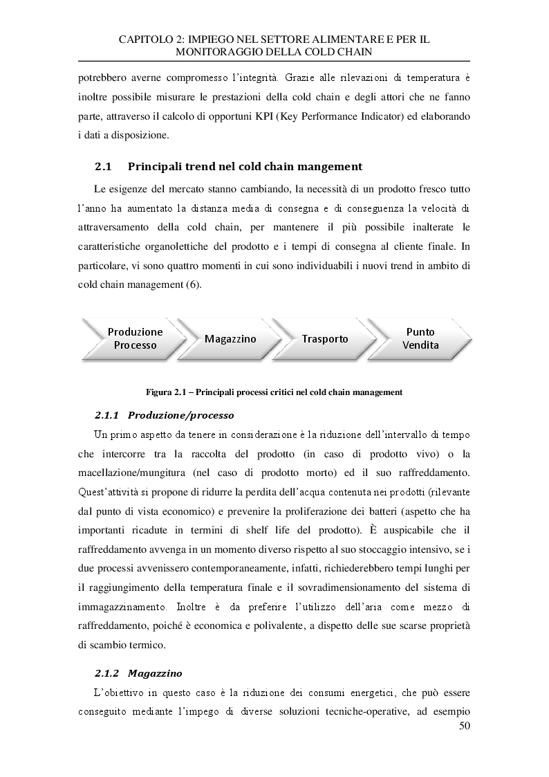 Anteprima della tesi: Analisi sperimentale dei dati di trasporto nella catena del freddo di un'azienda della grande distribuzione, Pagina 4