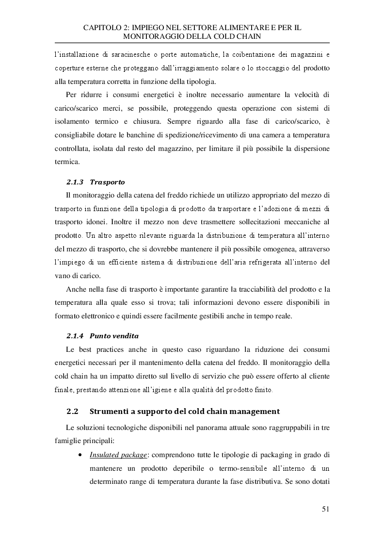 Anteprima della tesi: Analisi sperimentale dei dati di trasporto nella catena del freddo di un'azienda della grande distribuzione, Pagina 5