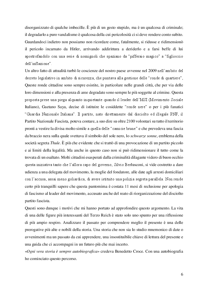 Anteprima della tesi: Leni Riefenstahl e l’estetica nazionalsocialista, Pagina 5