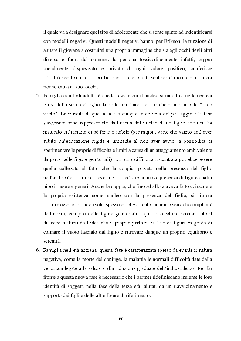 Anteprima della tesi: Genitorialità in situazioni di rischio: genesi, caratteristiche delle dipendenze patologiche e il ruolo nella compromissione delle funzioni genitoriali, Pagina 9