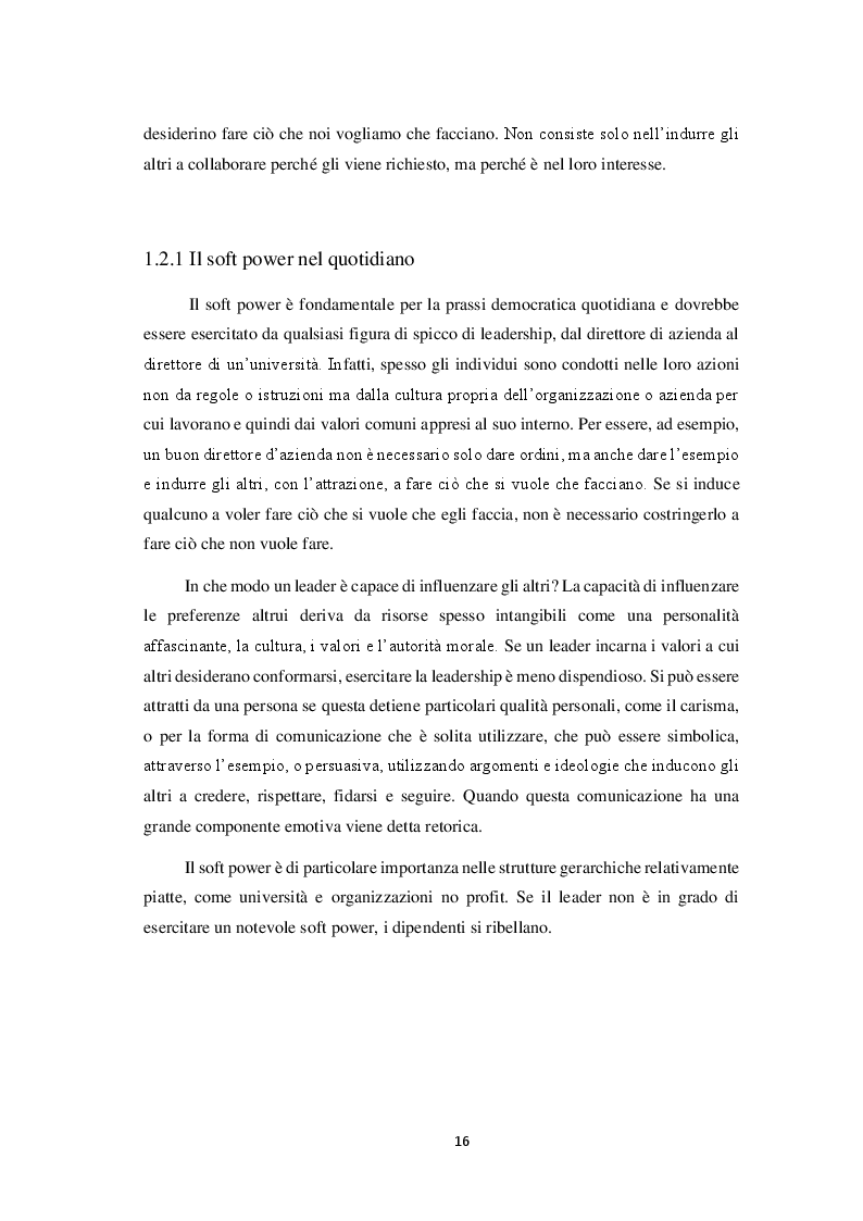 Anteprima della tesi: Il soft power: il caso Stati Uniti e Cina, Pagina 5