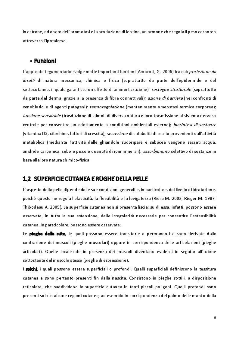 Anteprima della tesi: Sviluppo di formulazioni anti-ageing: focus su Argirelina (Acetil-esapeptide-8), Pagina 8