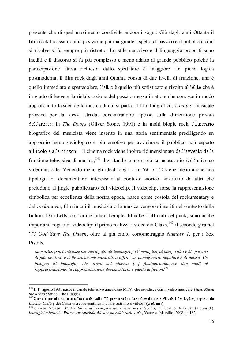 Anteprima della tesi: Odio i Pink Floyd - il punk inglese in un pugno di documentari, Pagina 7
