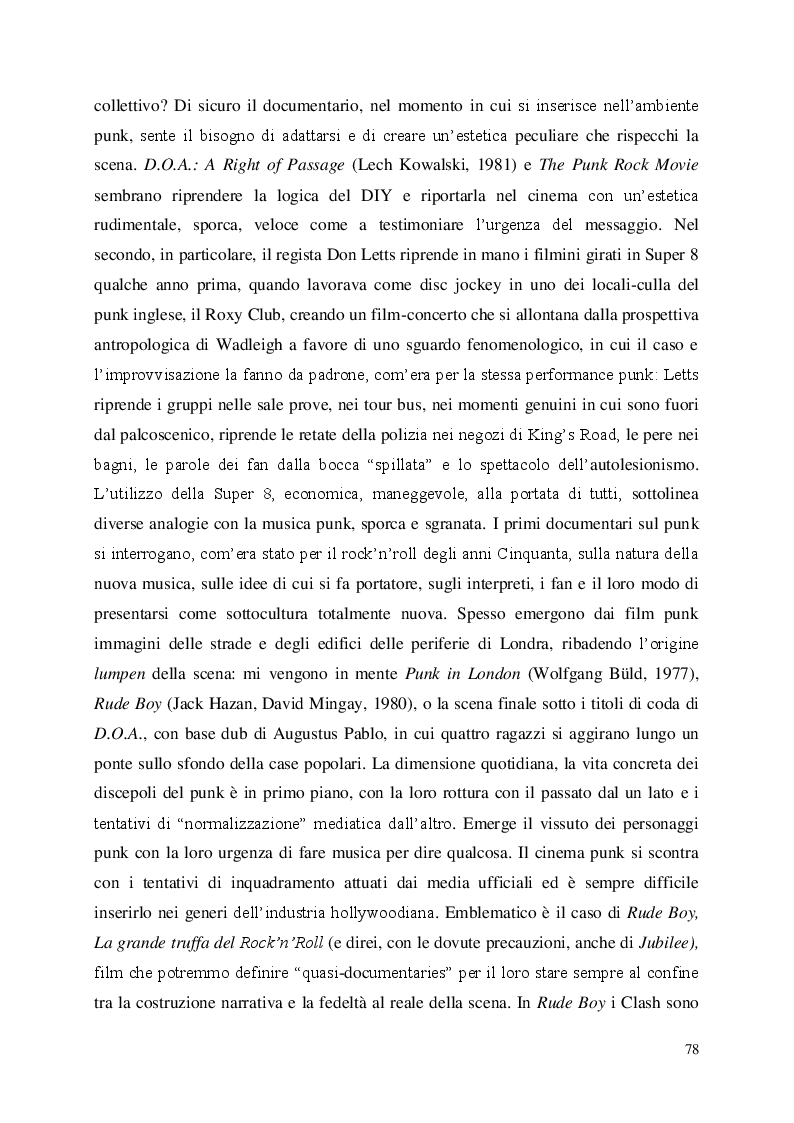 Anteprima della tesi: Odio i Pink Floyd - il punk inglese in un pugno di documentari, Pagina 9