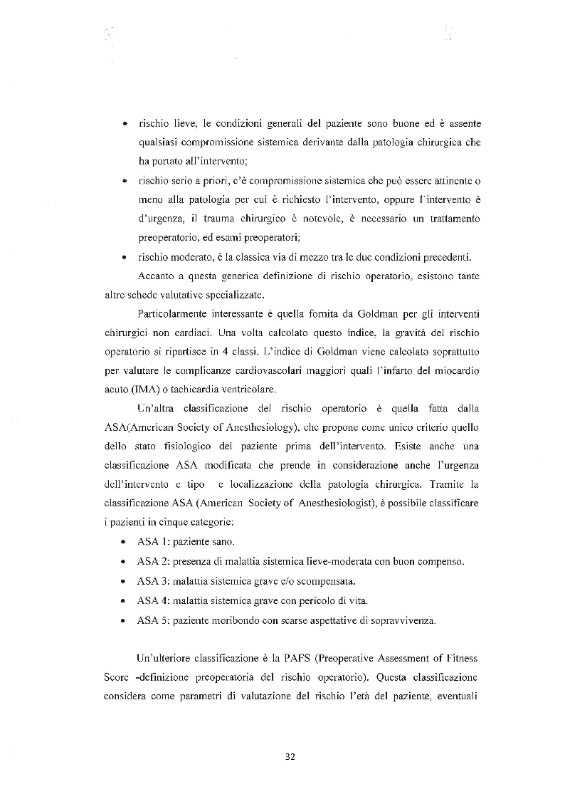 Anteprima della tesi: Assistenza infermieristica al paziente in sala operatoria, Pagina 5