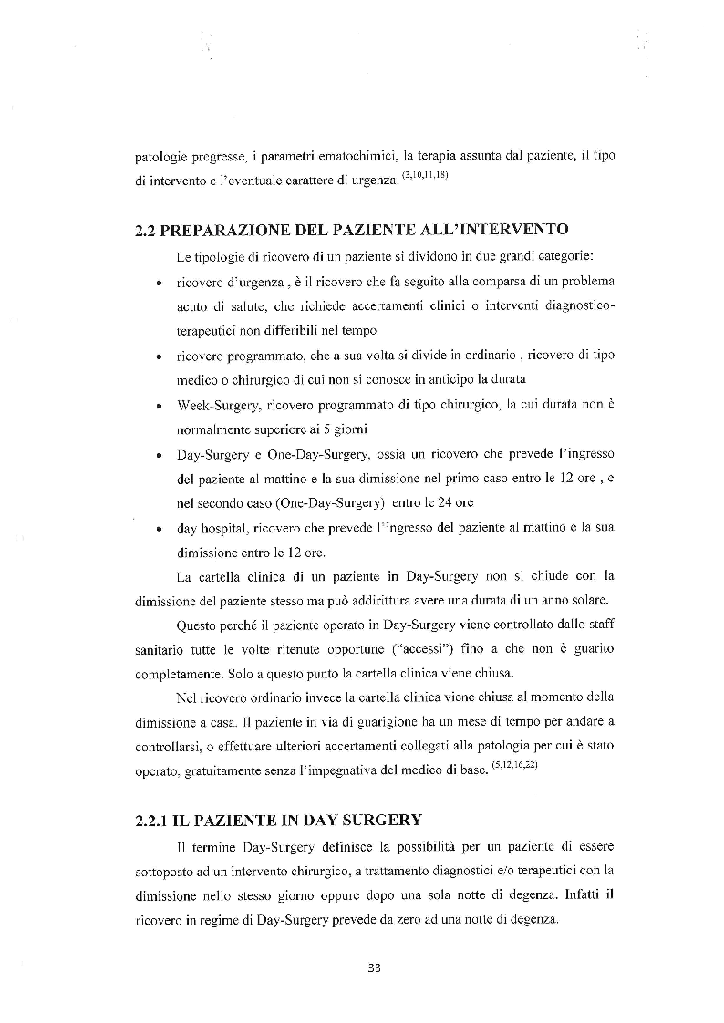 Anteprima della tesi: Assistenza infermieristica al paziente in sala operatoria, Pagina 6