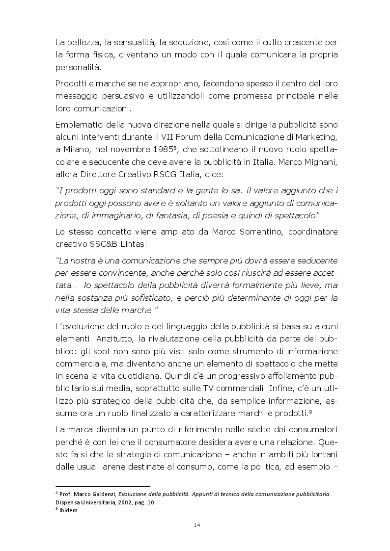 Anteprima della tesi: Evoluzione della comunicazione pubblicitaria del settore automobilistico in Italia dagli anni Settanta ad oggi, Pagina 11