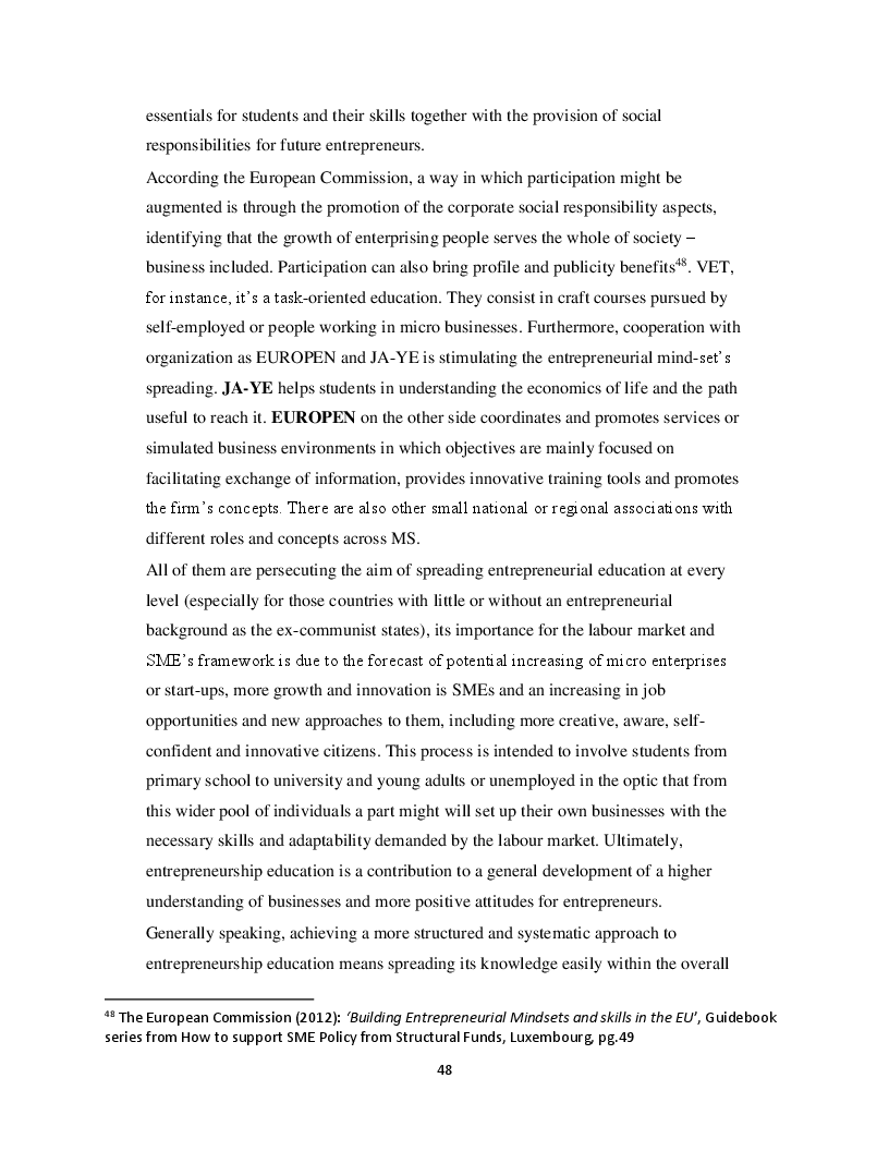 Anteprima della tesi: European regulations and policies on small and medium size enterprises, Pagina 4