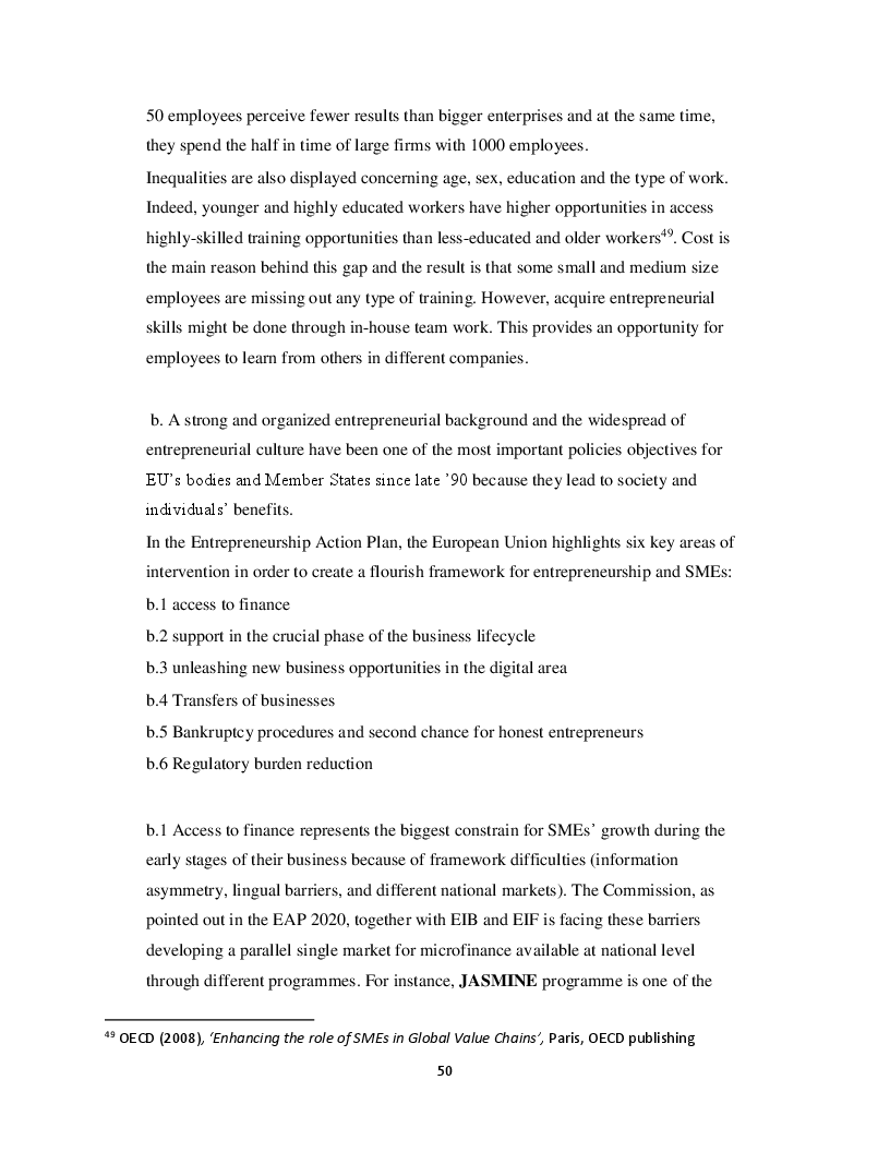 Anteprima della tesi: European regulations and policies on small and medium size enterprises, Pagina 6