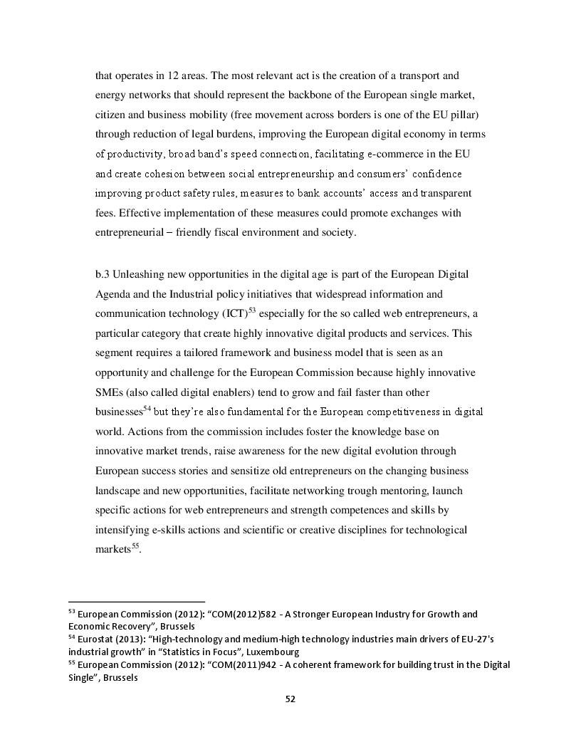 Anteprima della tesi: European regulations and policies on small and medium size enterprises, Pagina 8