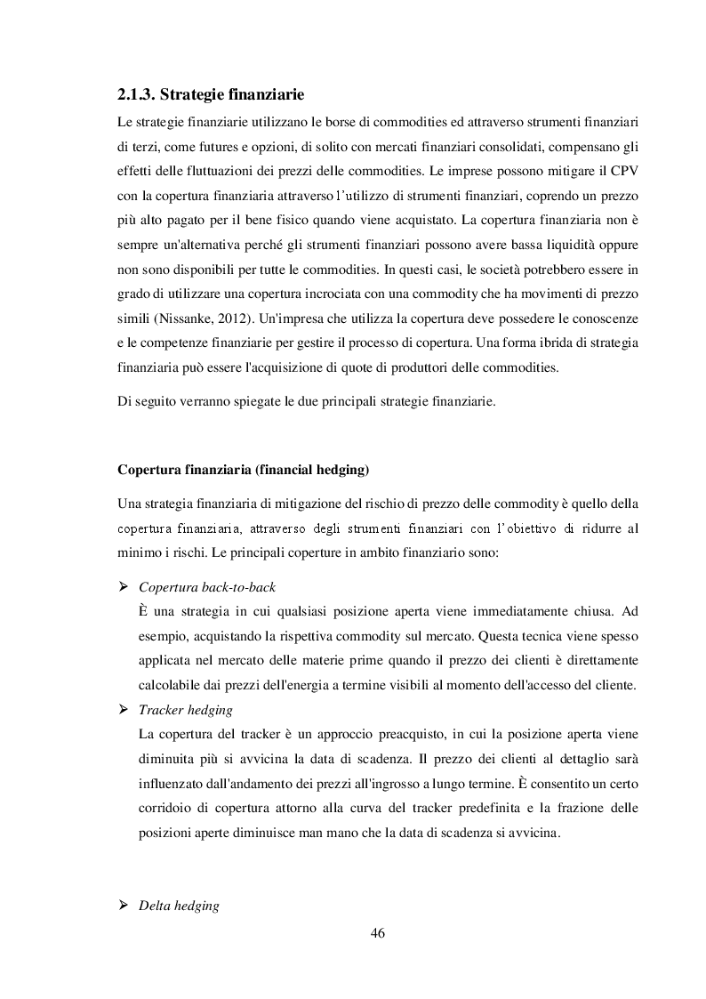 Anteprima della tesi: La gestione del commodity price risk e del supplier default risk: il punto di vista della supply chain, Pagina 5