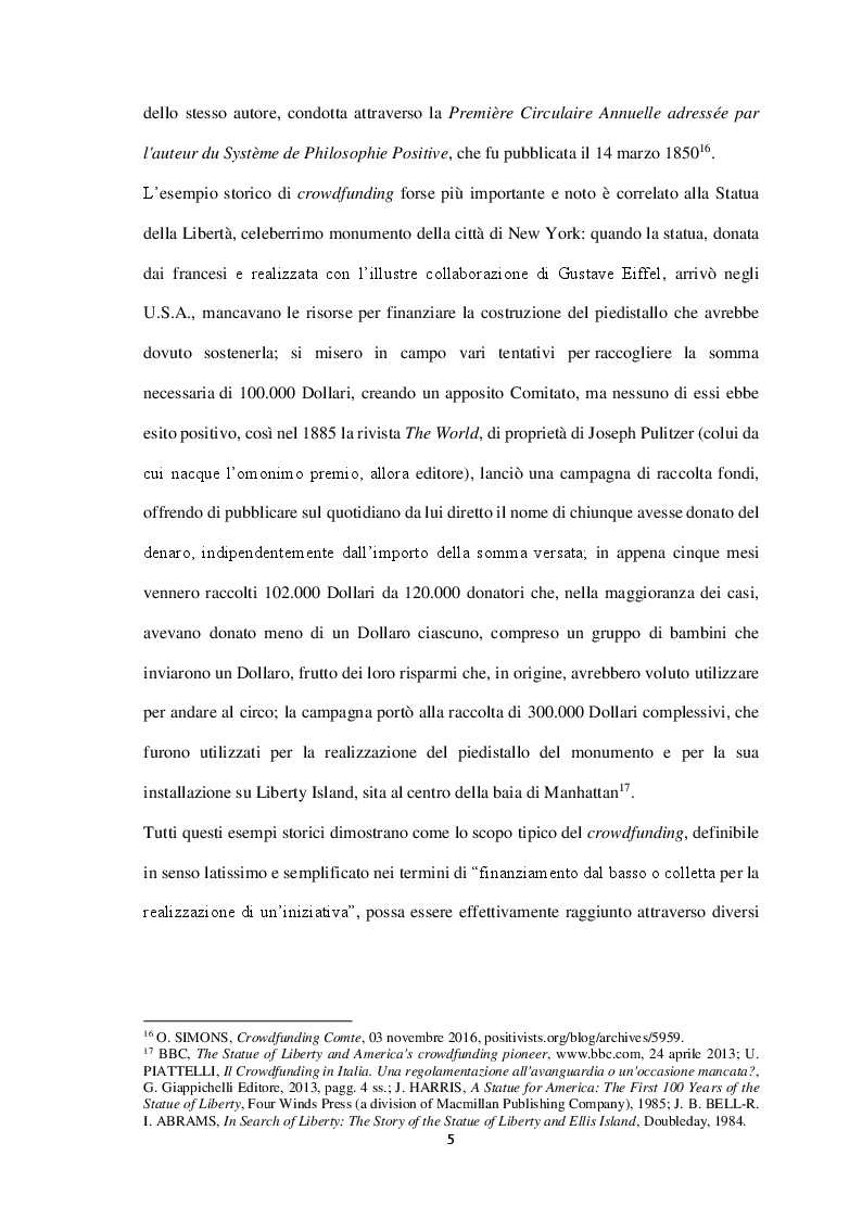 Anteprima della tesi: Equity-crowdfunding: evoluzione normativa e quali-quantitativa, Pagina 3