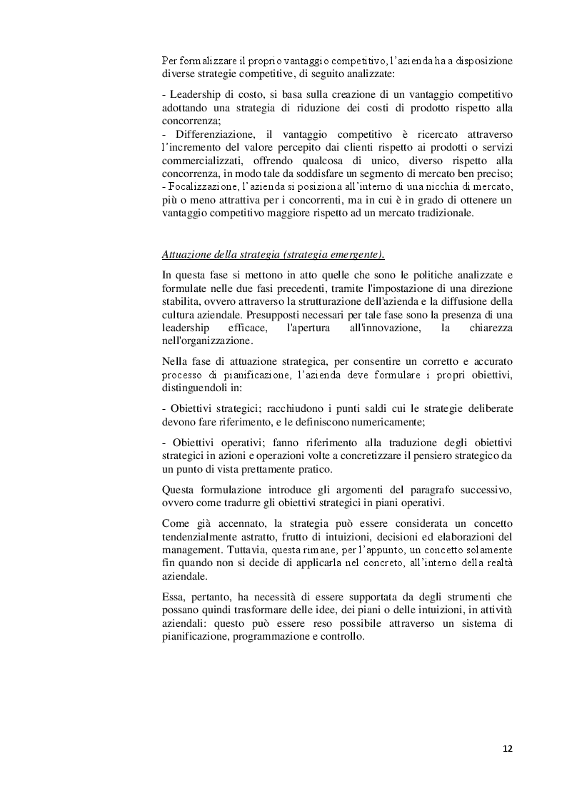 Estratto dalla tesi: Strategia e pianificazione aziendale. Il caso Air Italy