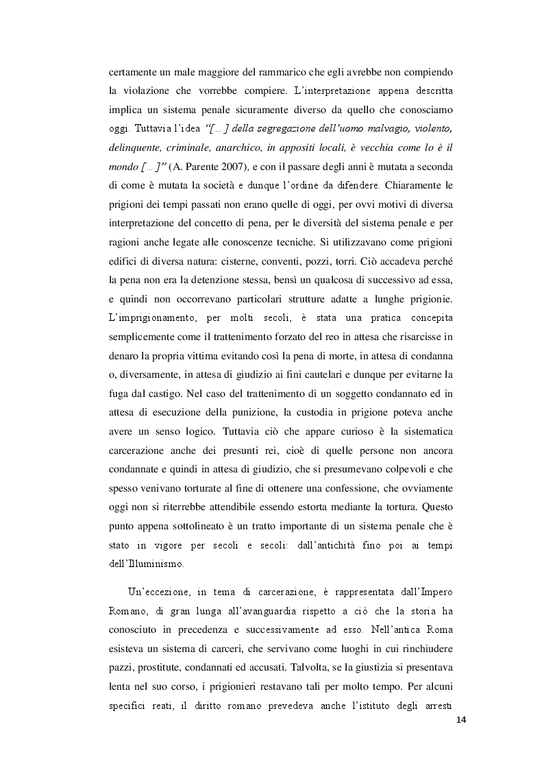 Anteprima della tesi: Il governo delle carceri. Organizzazione e funzioni dell'Amministrazione Penitenziaria., Pagina 10