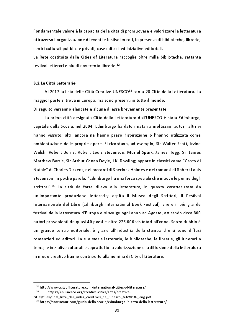 Anteprima della tesi: The Unesco Creative Cities Network: il caso di Milano "città letteraria" 2017, Pagina 4