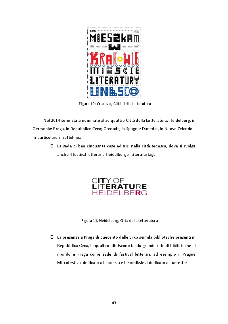 Anteprima della tesi: The Unesco Creative Cities Network: il caso di Milano "città letteraria" 2017, Pagina 8
