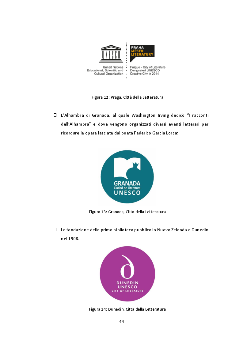 Anteprima della tesi: The Unesco Creative Cities Network: il caso di Milano "città letteraria" 2017, Pagina 9