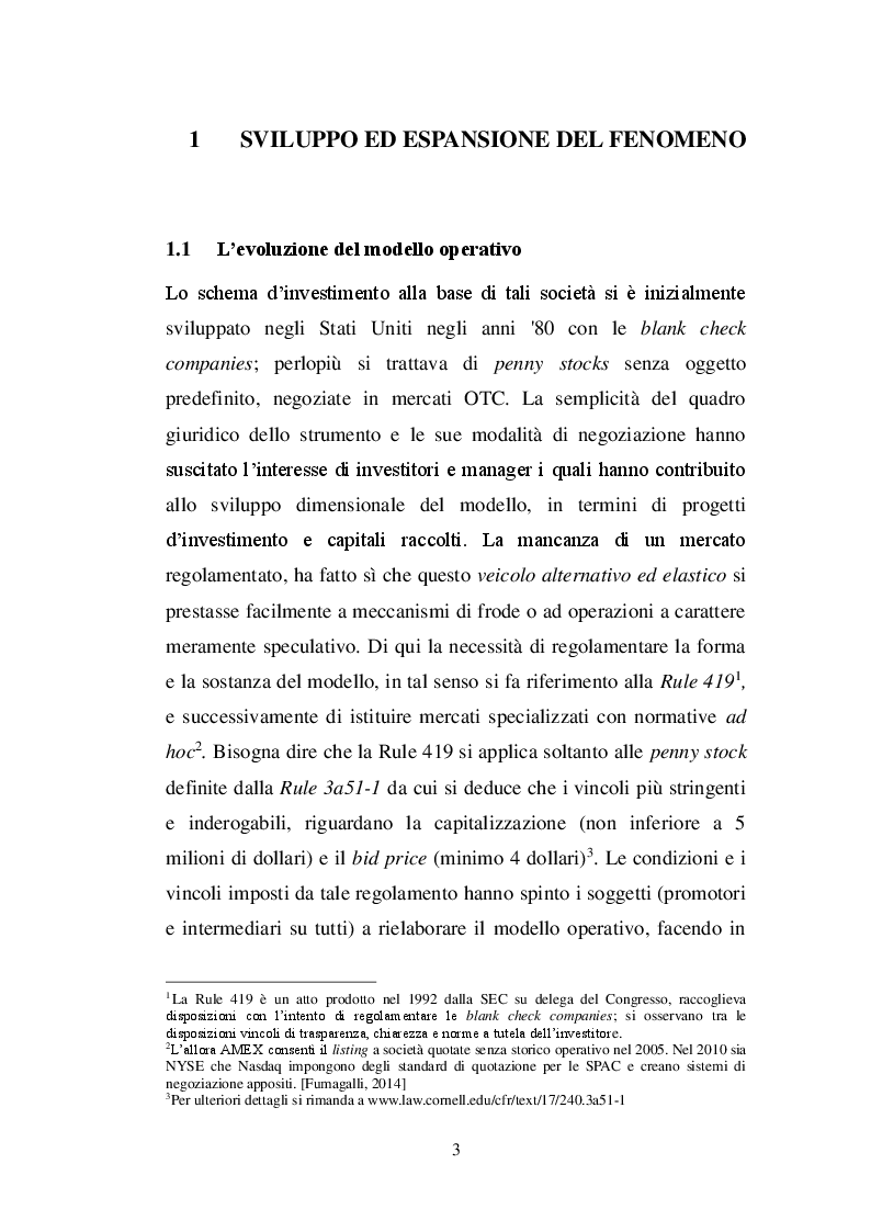Anteprima della tesi: La SPAC: un veicolo innovativo nel sistema finanziario italiano, Pagina 4