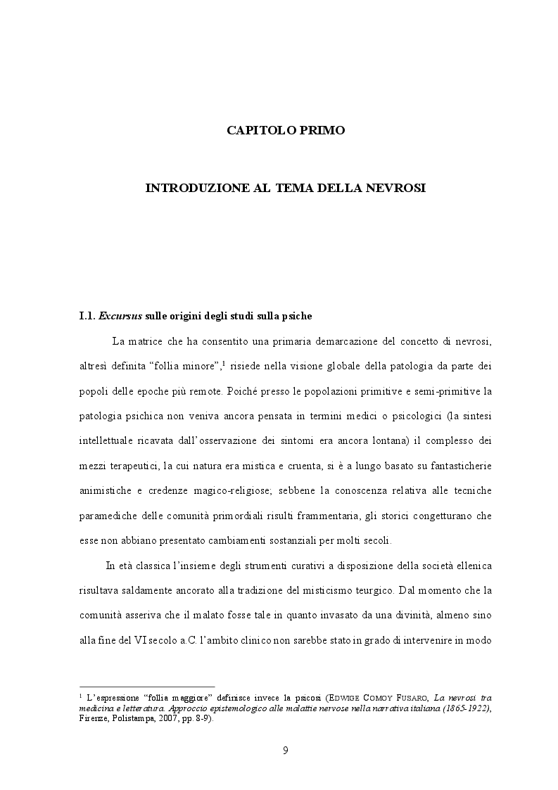Anteprima della tesi: Il prestigio letterario della nevrosi. Rappresentazioni del doppio in "Fosca" di Igino Ugo Tarchetti, Pagina 6