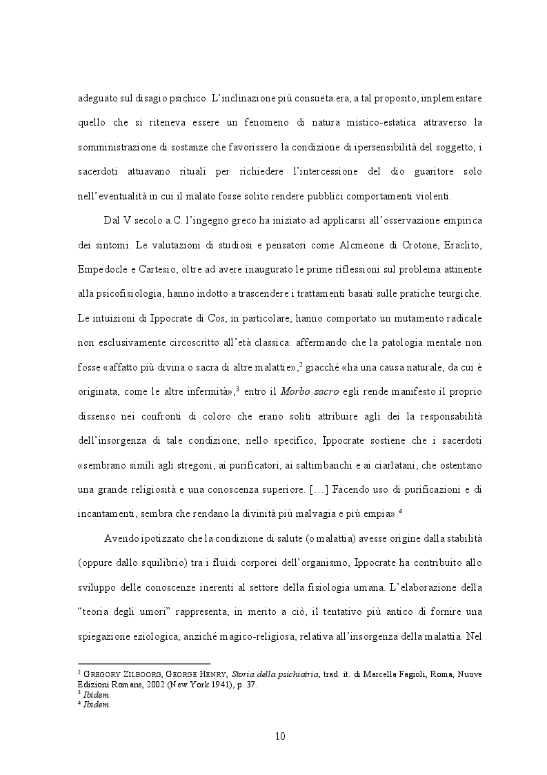 Anteprima della tesi: Il prestigio letterario della nevrosi. Rappresentazioni del doppio in "Fosca" di Igino Ugo Tarchetti, Pagina 7