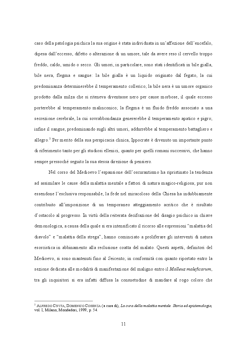 Anteprima della tesi: Il prestigio letterario della nevrosi. Rappresentazioni del doppio in "Fosca" di Igino Ugo Tarchetti, Pagina 8