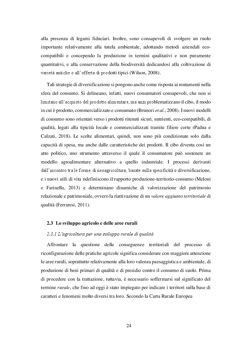 Anteprima della tesi: Il distretto biologico come modello di sviluppo locale: analisi del caso "Filo di Luce in Canavese", Pagina 7