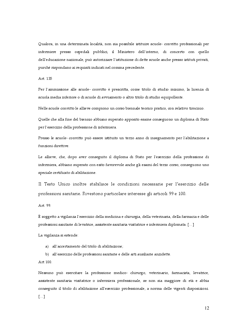 Anteprima della tesi: La responsabilità professionale dell'infermiere: risk management e le nuove frontiere dell'infermieristica forense, Pagina 9