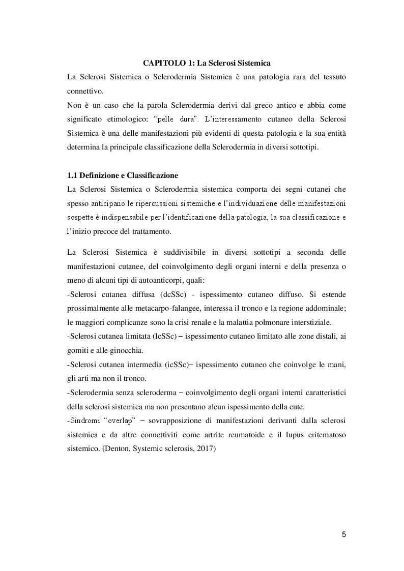 Anteprima della tesi: Ulcere digitali nei pazienti con Sclerosi Sistemica, Pagina 4