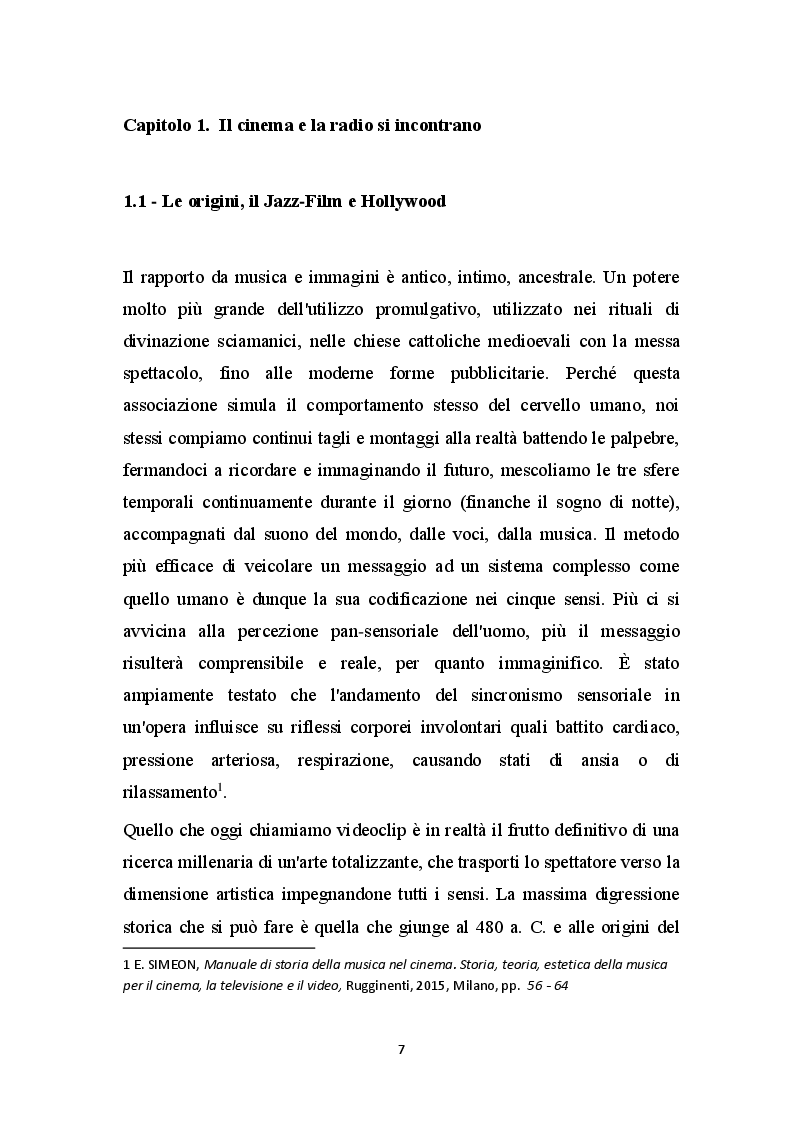 Anteprima della tesi: Il Videoclip Musicale: storia, sceneggiatura e tecniche, Pagina 4
