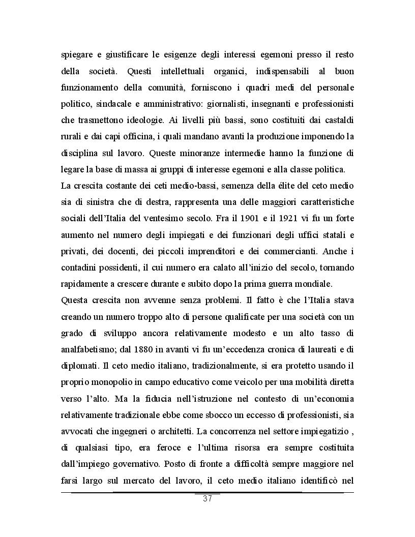 Anteprima della tesi: Alle origini del movimento fascista: il programma sansepolcrista, Pagina 8