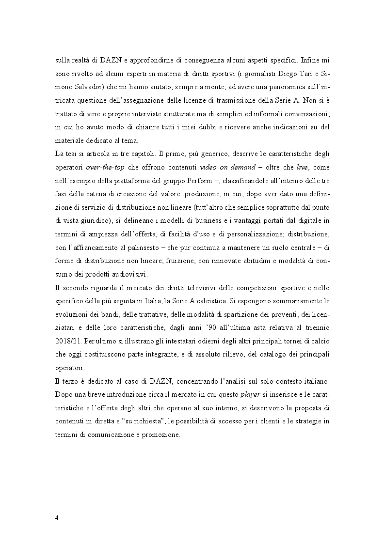 Anteprima della tesi: I nuovi player over-the-top nel settore dell'audiovisivo e il caso di DAZN, Pagina 3