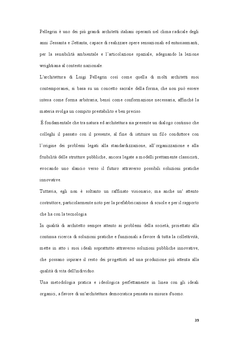 Anteprima della tesi: L'influenza di Wright e dell'architettura organica in Italia. La biblioteca civica Luigi Einaudi e l'Istituto scolastico Marchesi, Pagina 4
